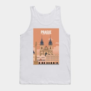 Staromestske namesti old town square czech praha prague sunset Tank Top